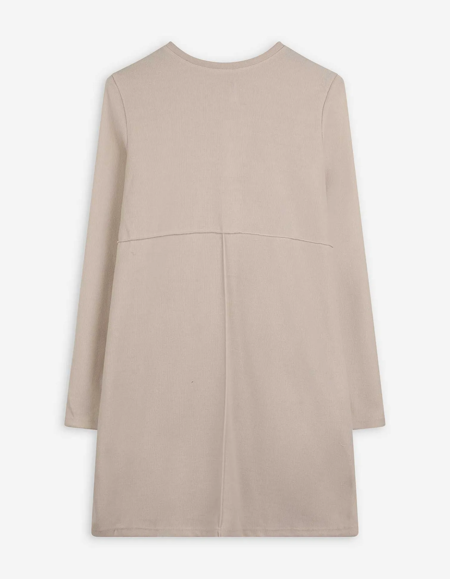 Kleid - Weiches Material - weiß