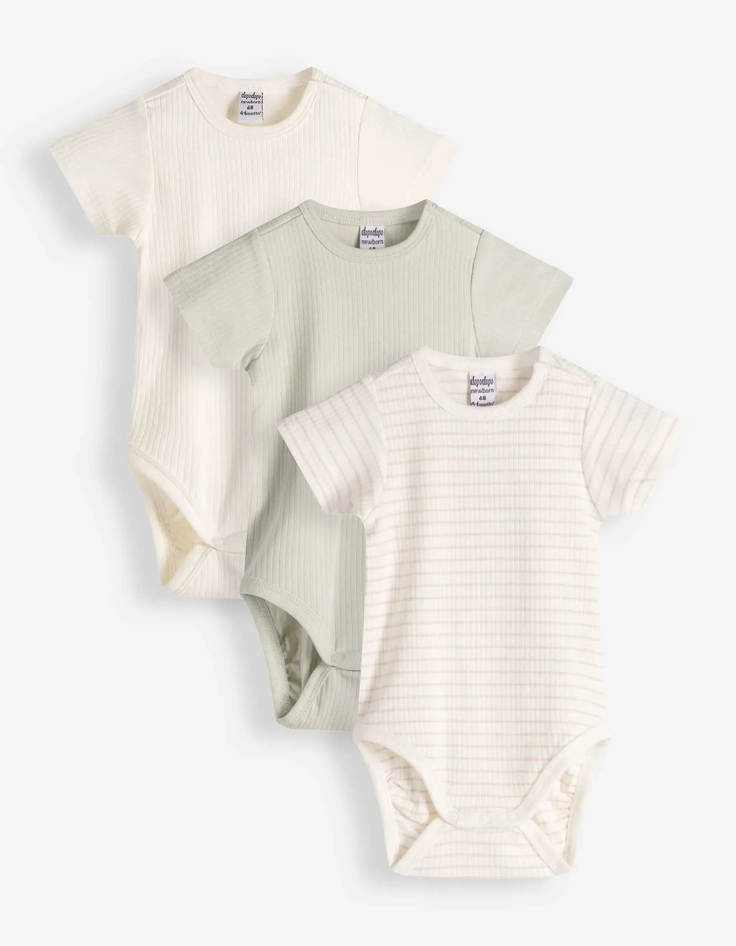 Kurzarmbody - 3er-Pack