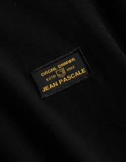 Langarmshirt - einfarbig - schwarz