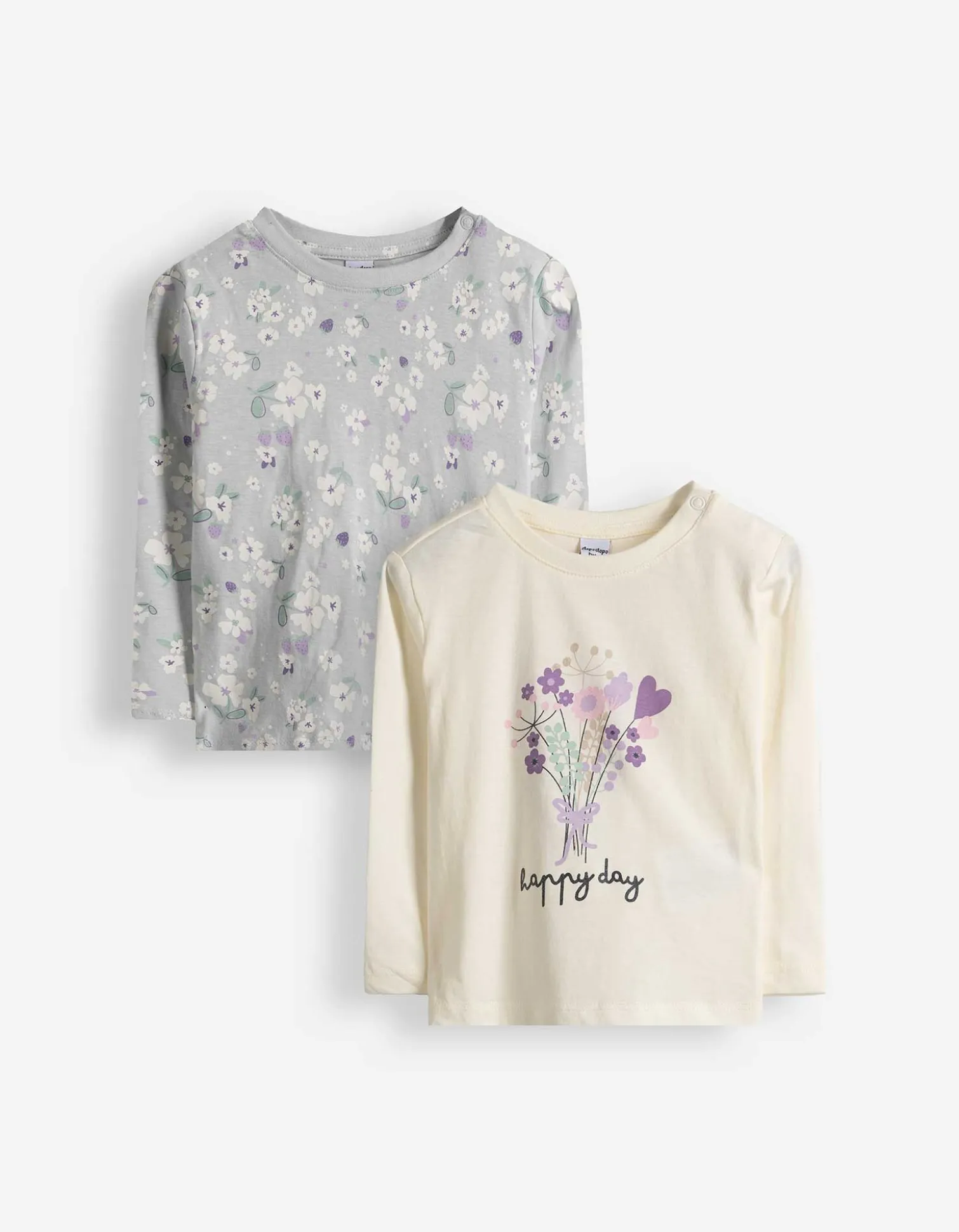 Langarmshirt - 2er-Pack