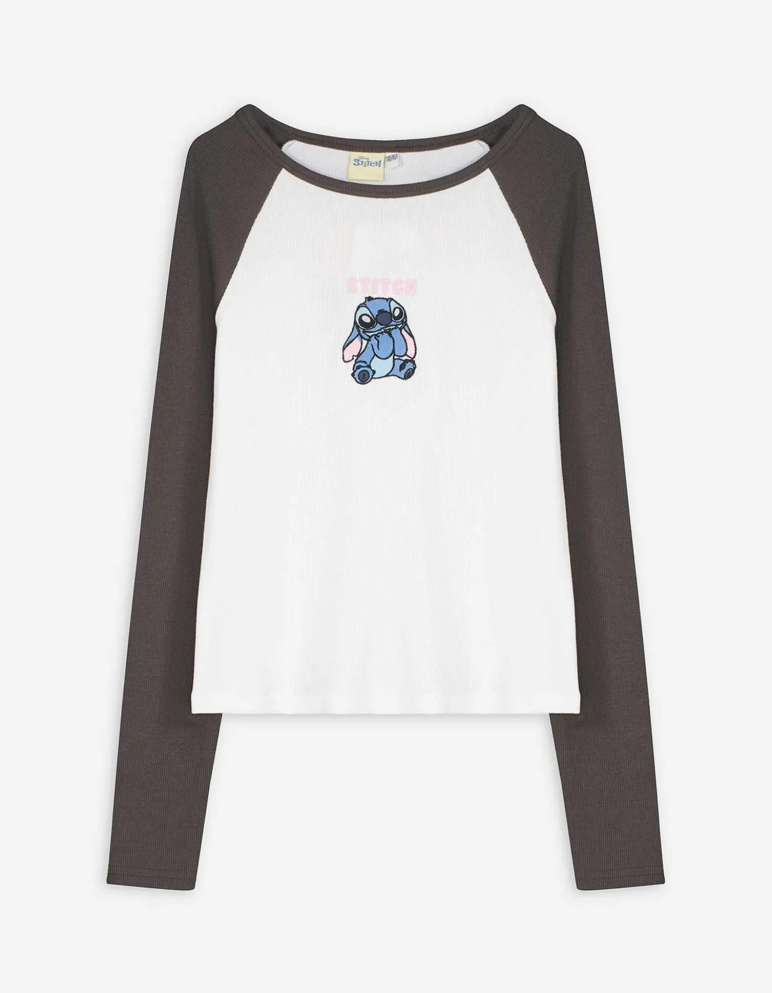 Langarmshirt - Lilo & Stitch - weiß
