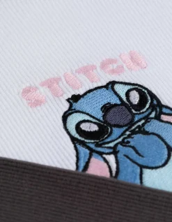 Langarmshirt - Lilo & Stitch - weiß
