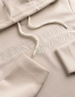 Langarmshirt - Messageprint - weiß