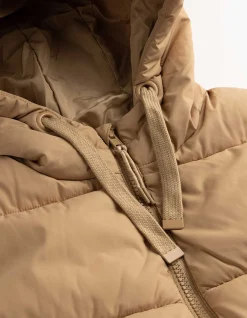 Lange Weste - Regular Fit - beige