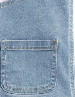 Latzhose - light blue denim - hellblau
