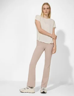 Leggings - Atmungsaktiv - beige