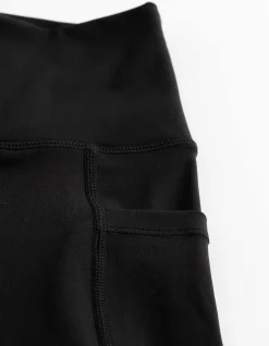 Leggings - Atmungsaktiv - schwarz