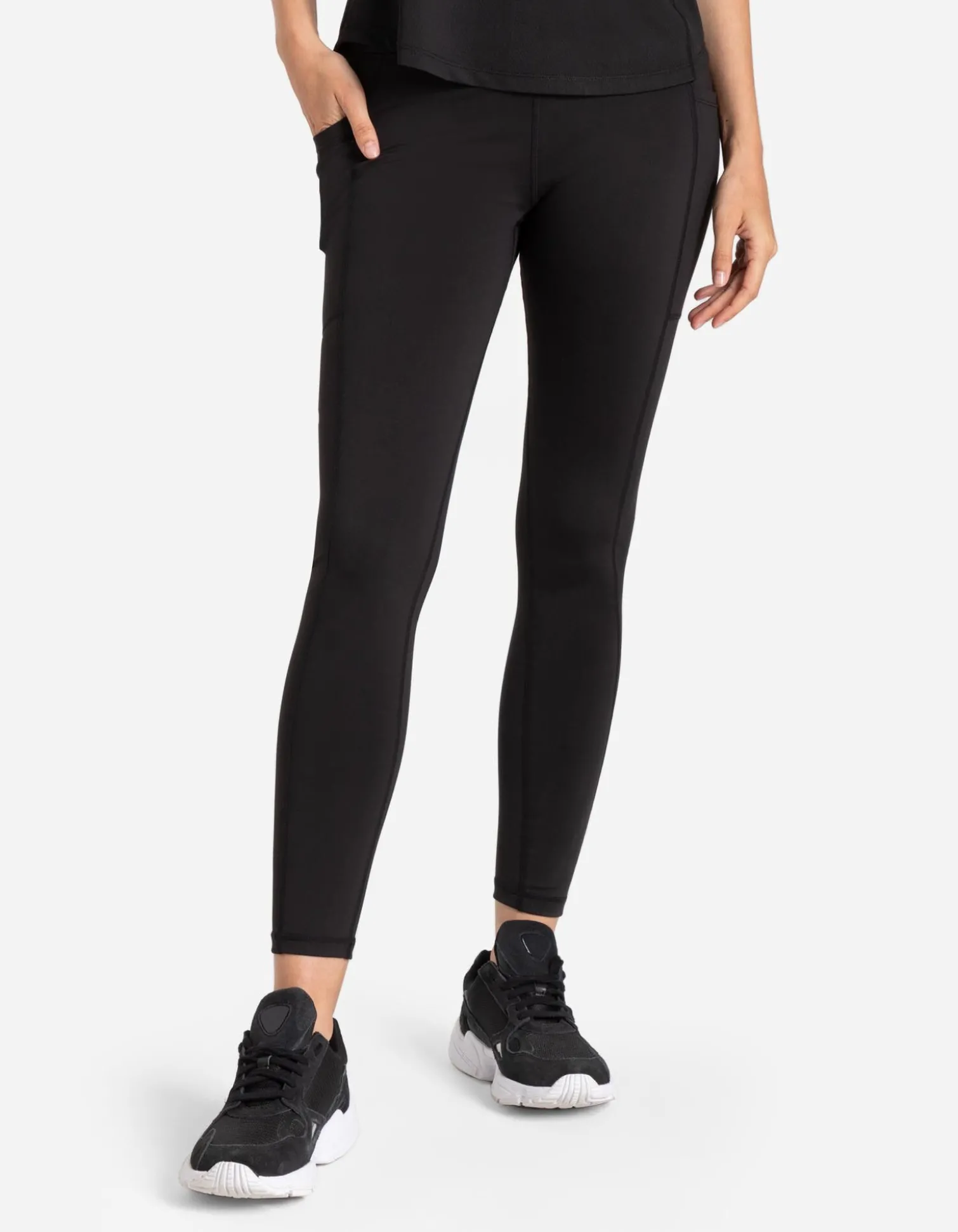 Leggings - Atmungsaktiv - schwarz
