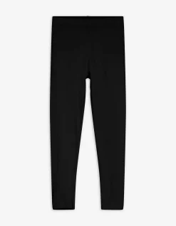 Leggings - einfarbig - schwarz