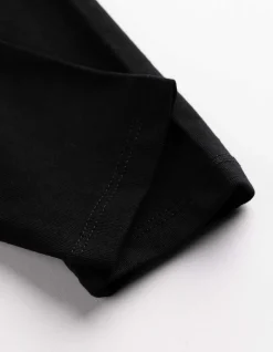 Leggings - einfarbig - schwarz