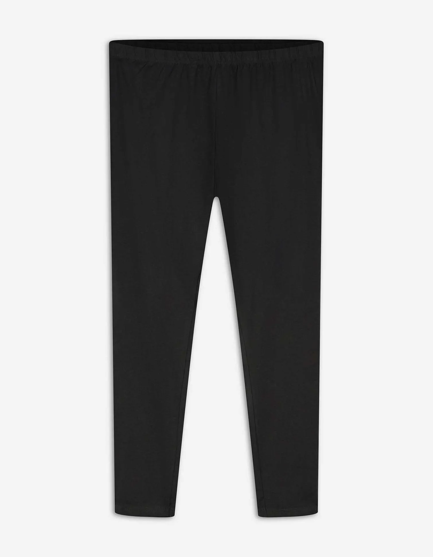 Leggings - Elastischer Bund - schwarz