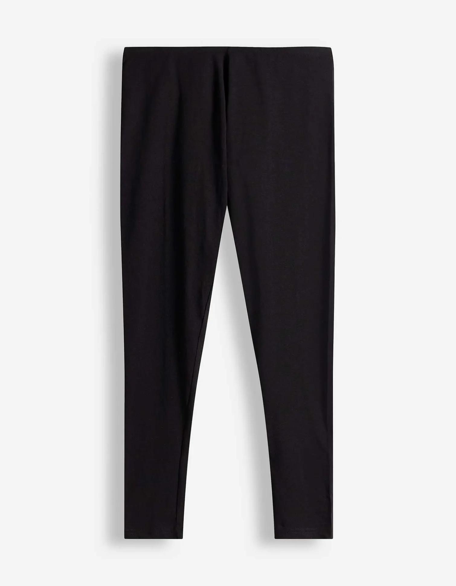 Leggings - Elastischer Bund - schwarz