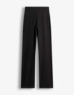 Leggings - Flared Fit - schwarz