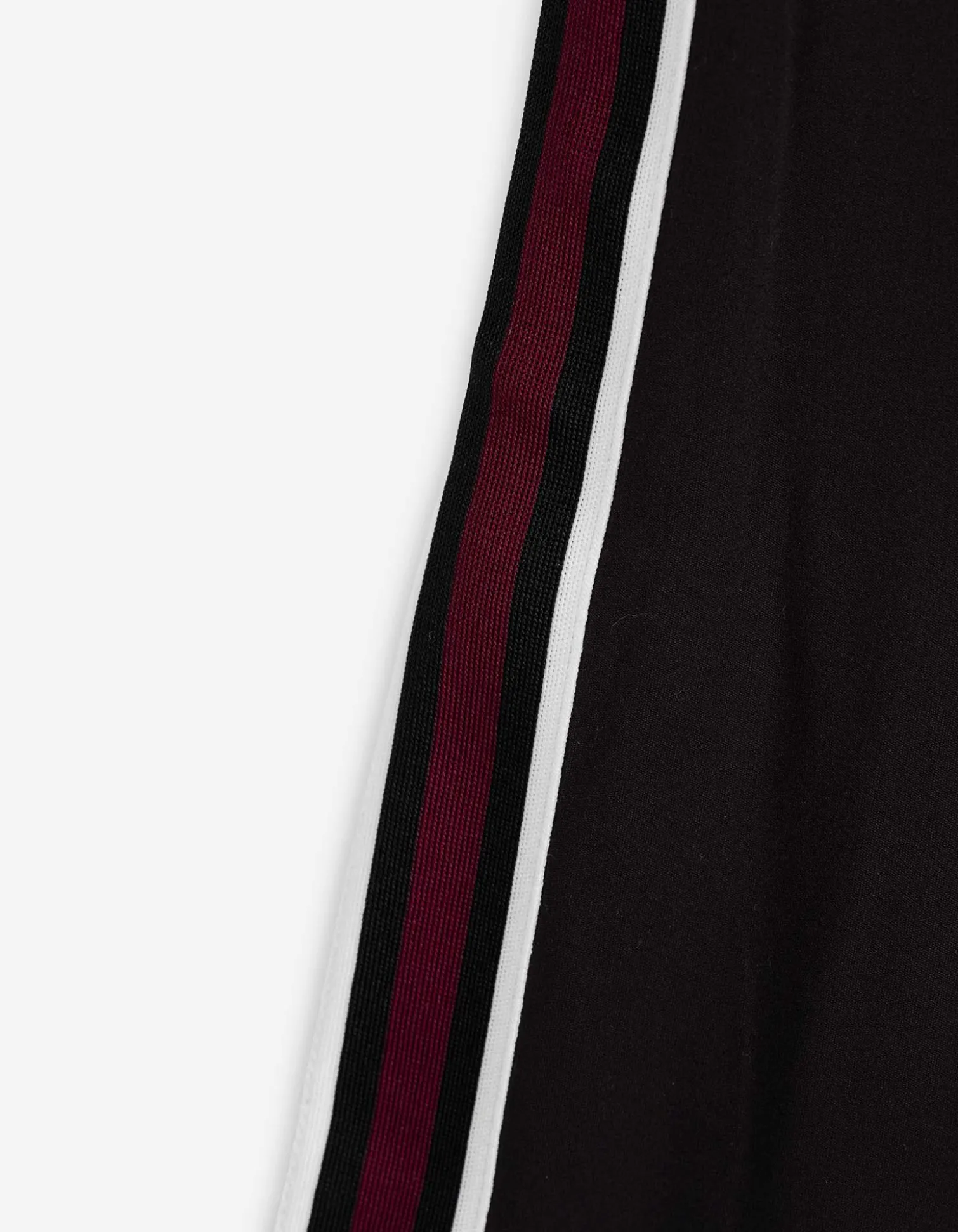 Leggings - Galonstreifen - schwarz
