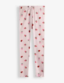 Leggings - Gerippt - rosa