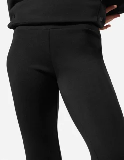 Leggings - Scuba - schwarz