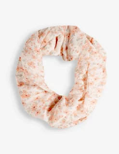 Loop-Schal - Allover-Print - orange