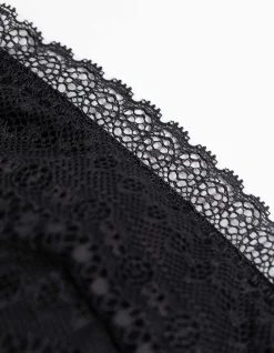 Negligee - Viskose - schwarz