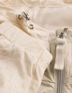 Outdoorjacke - einfarbig - Beige