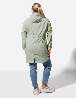 Outdoorjacke - einfarbig - hellgrün