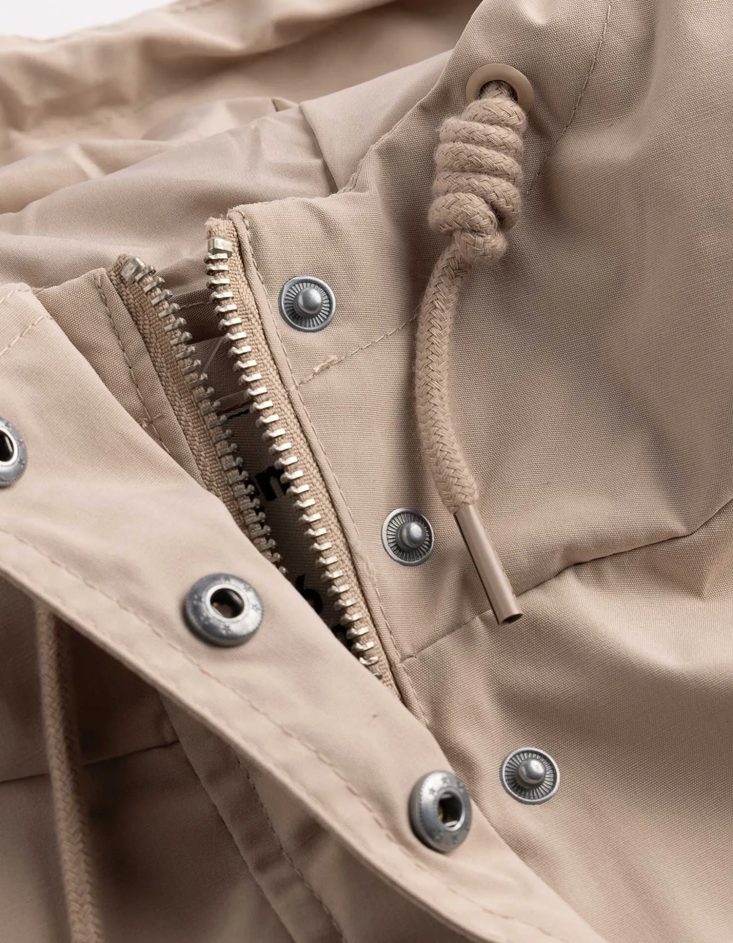 Parka - Atmungsaktiv - hellbraun