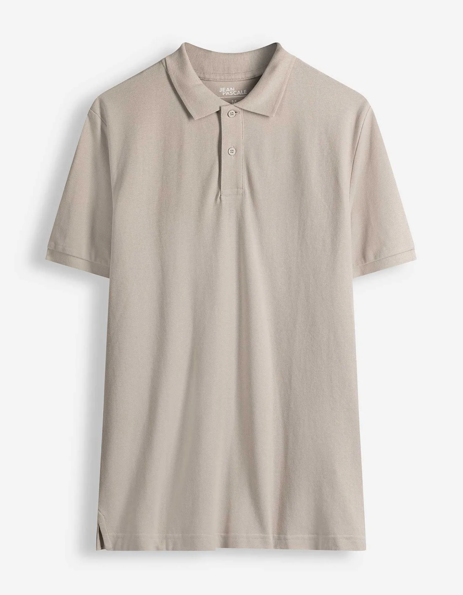 Poloshirt - einfarbig - beige