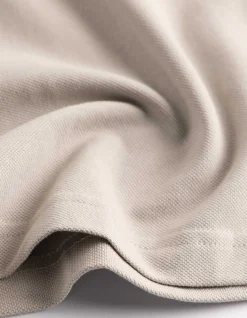 Poloshirt - einfarbig - beige