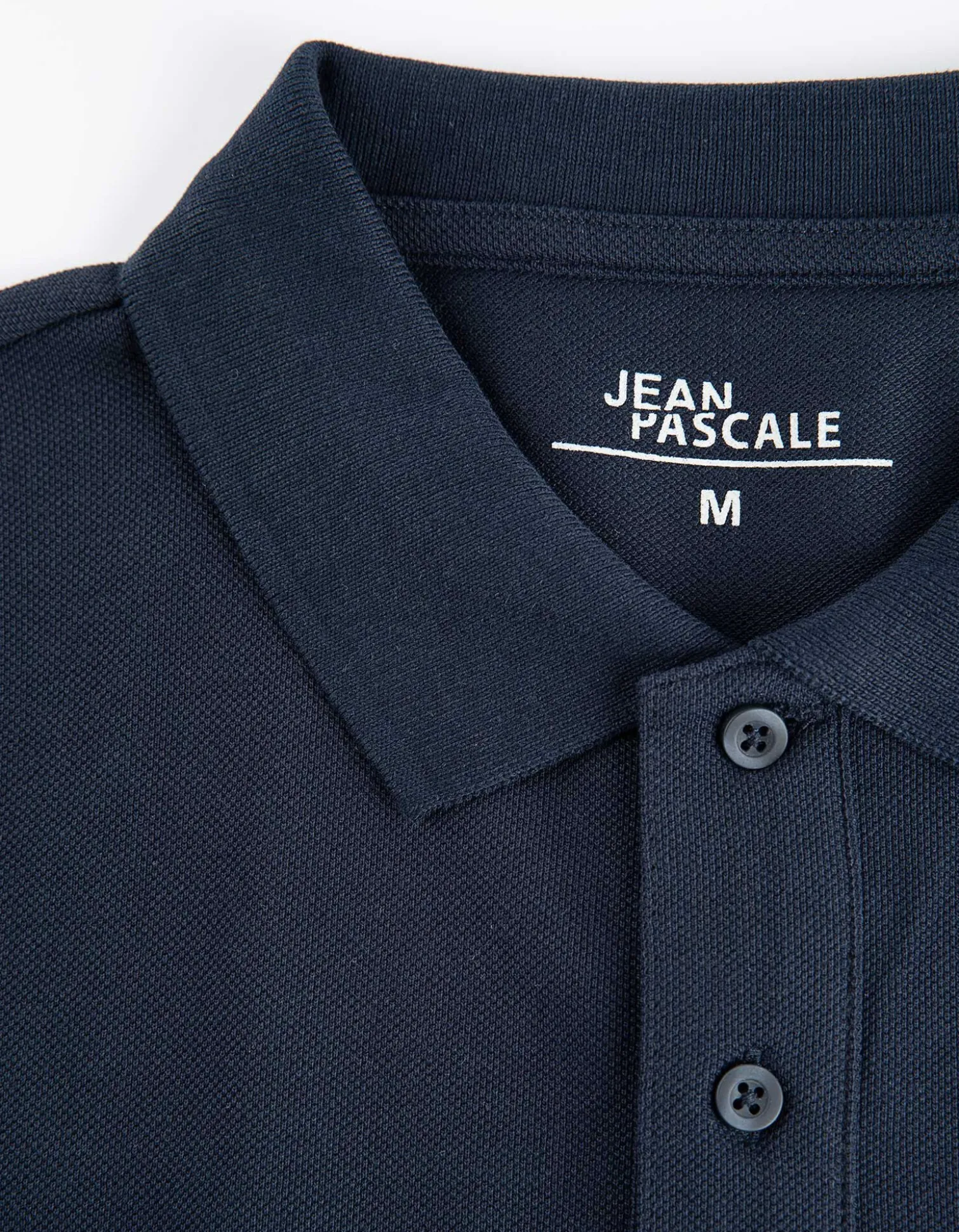 Poloshirt - einfarbig - dunkelblau