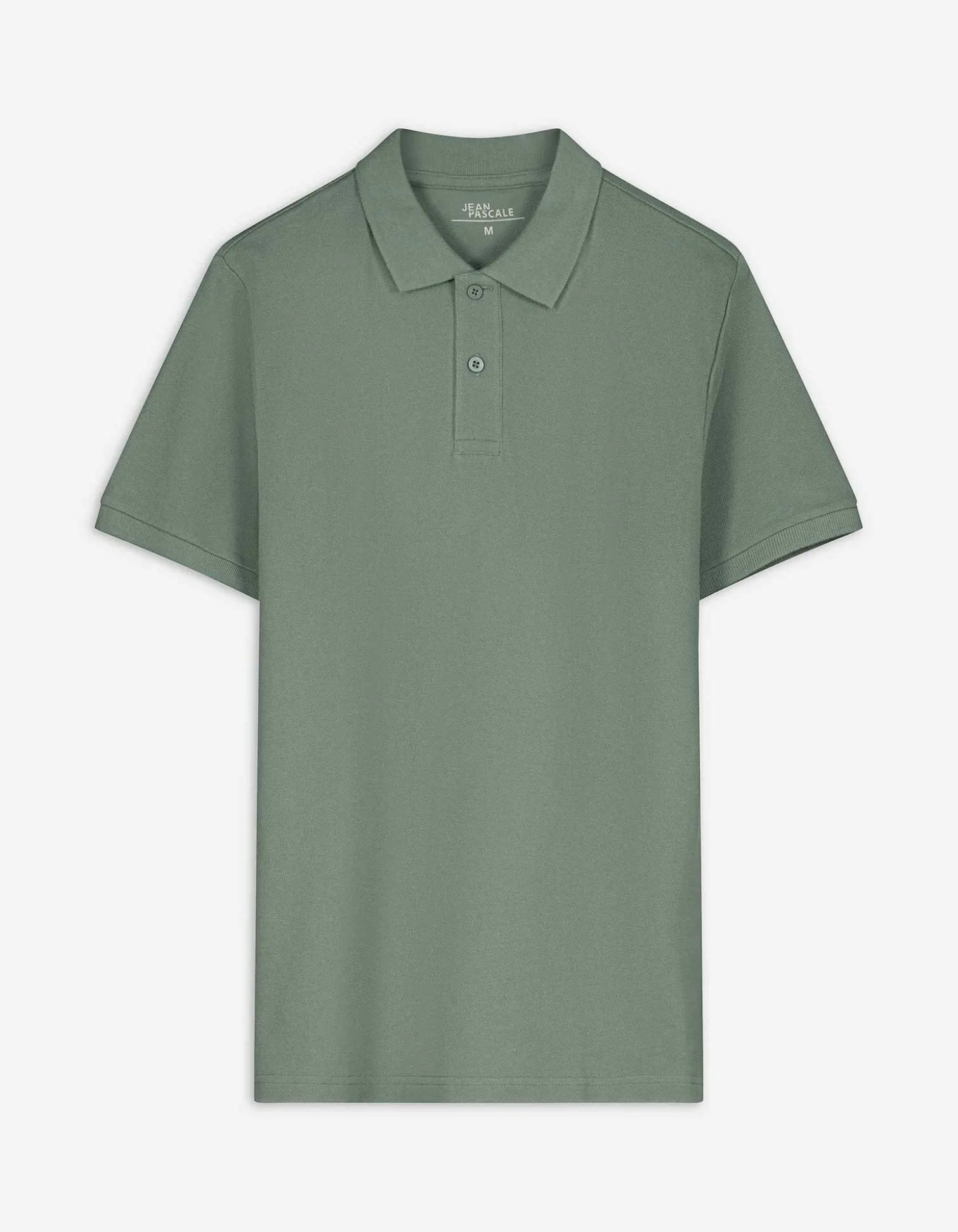 Poloshirt - einfarbig - dunkelgrün