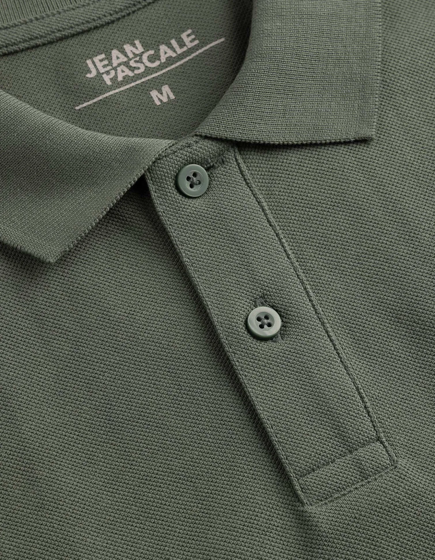Poloshirt - einfarbig - dunkelgrün