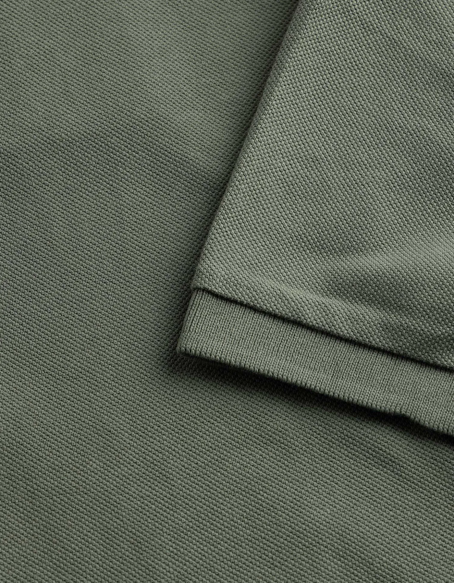 Poloshirt - einfarbig - dunkelgrün