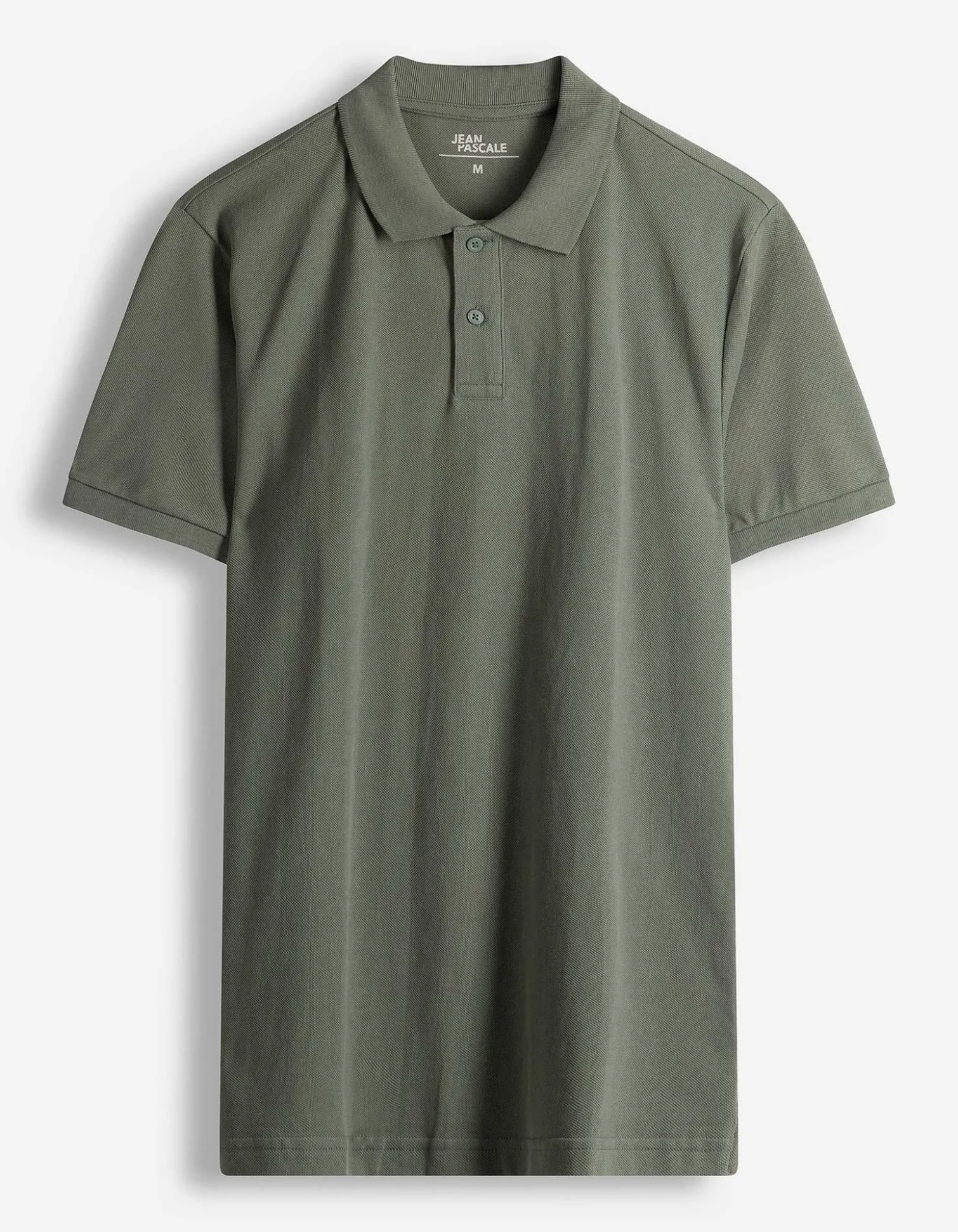 Poloshirt - einfarbig - dunkelgrün