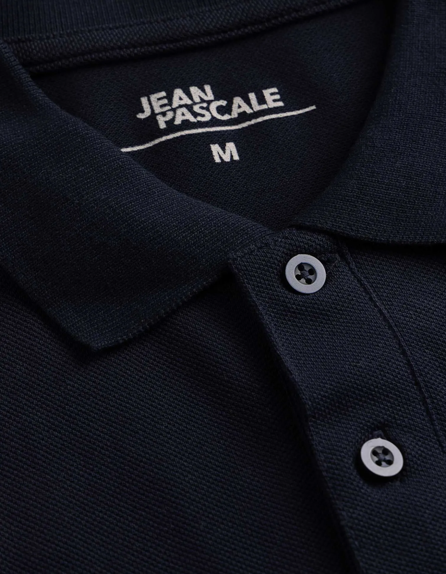 Poloshirt - einfarbig - dunkelblau