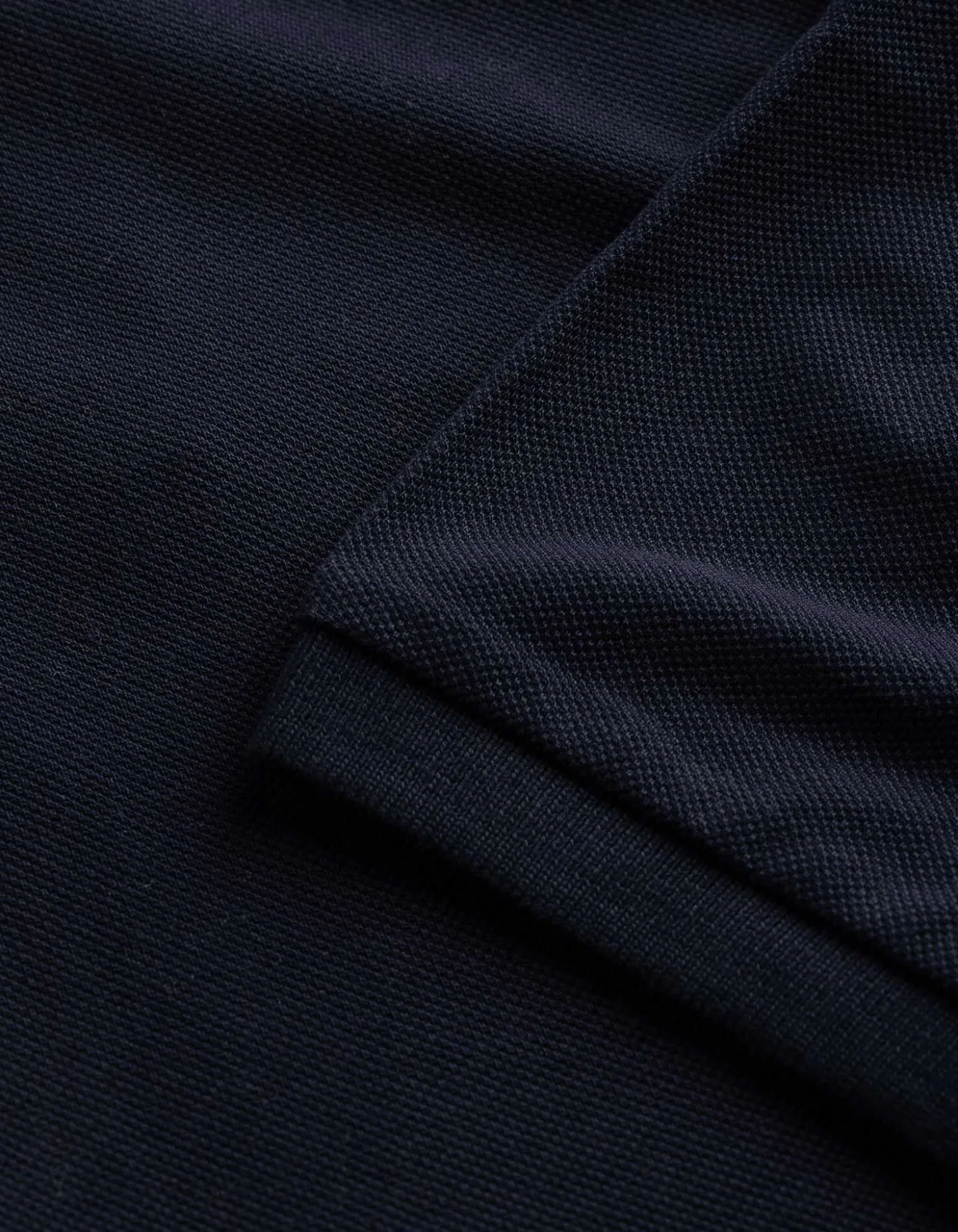 Poloshirt - einfarbig - dunkelblau