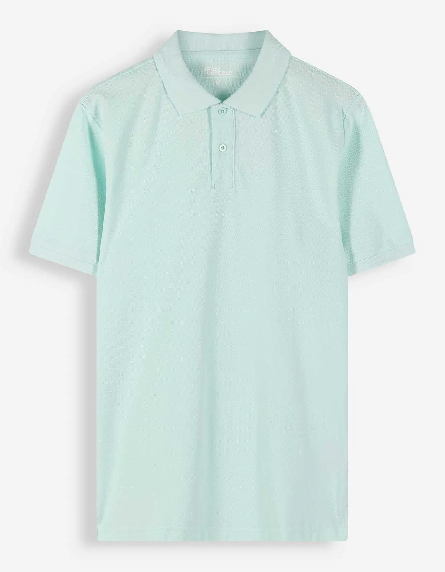 Poloshirt - einfarbig - hellblau