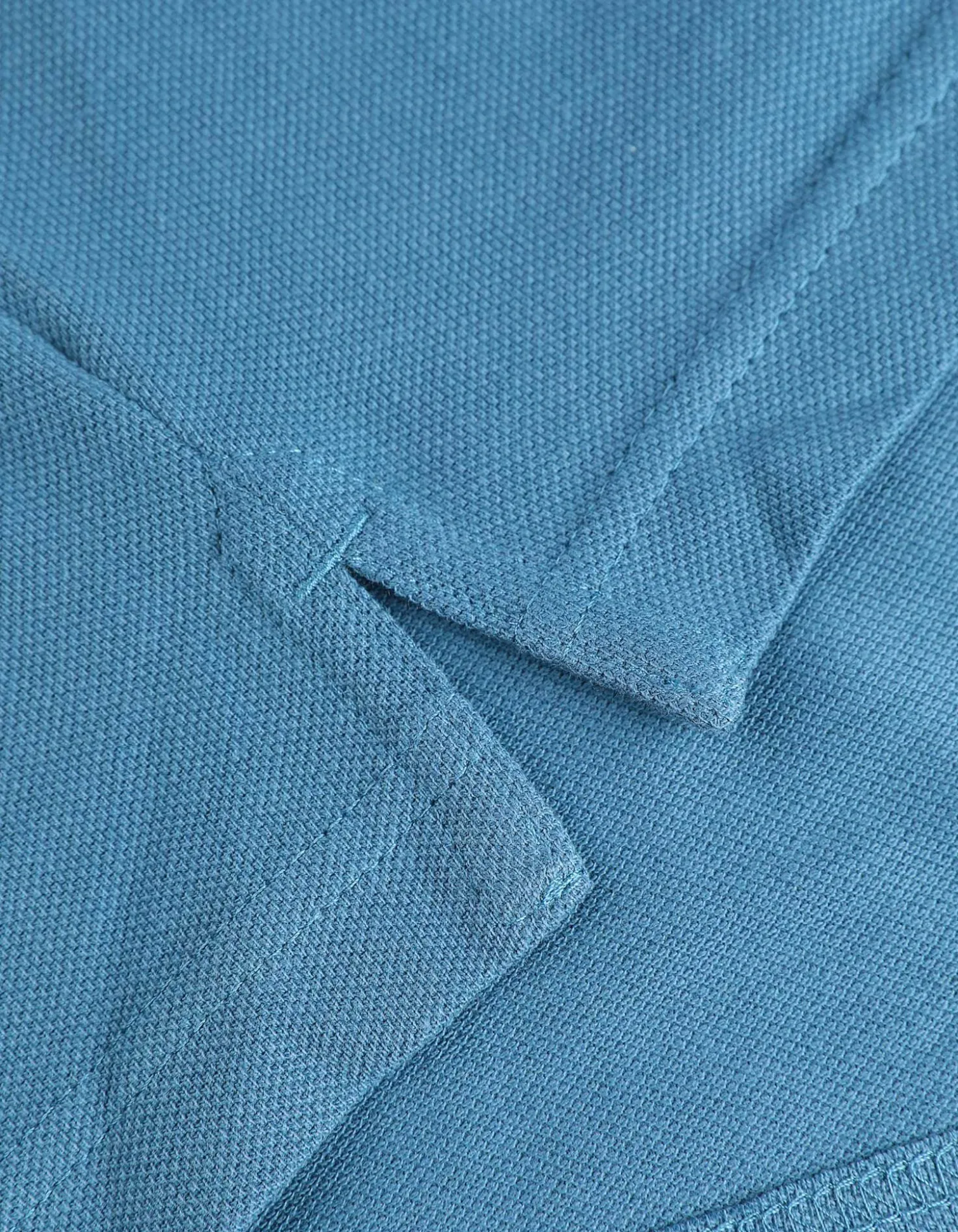 Poloshirt - Knopfverschluss - türkis