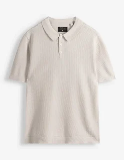 Poloshirt - Polokragen - beige