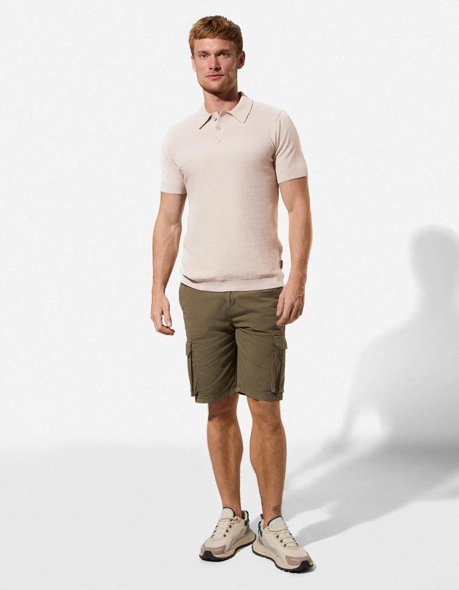Poloshirt - Regular Fit - beige