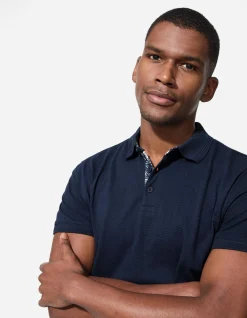 Poloshirt - Regular Fit - dunkelblau