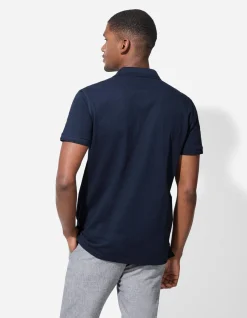 Poloshirt - Regular Fit - dunkelblau