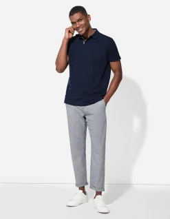 Poloshirt - Regular Fit - dunkelblau