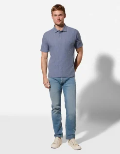 Poloshirt - Relax Fit - dunkelblau