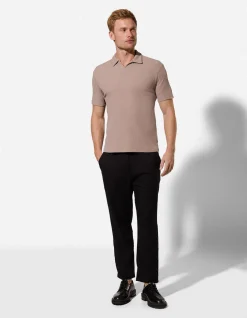 Poloshirt - Relax Fit - grau