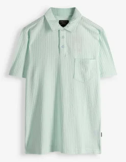Poloshirt - Relax Fit - hellblau
