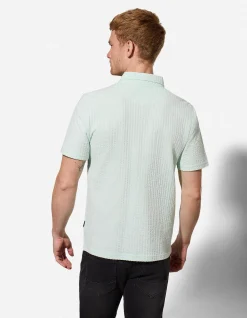 Poloshirt - Relax Fit - hellblau