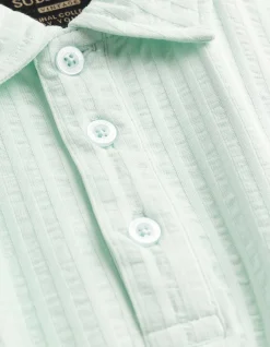 Poloshirt - Relax Fit - hellblau