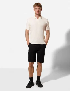 Poloshirt - Relax Fit - weiß