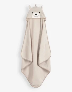 Poncho - Applikation - Beige