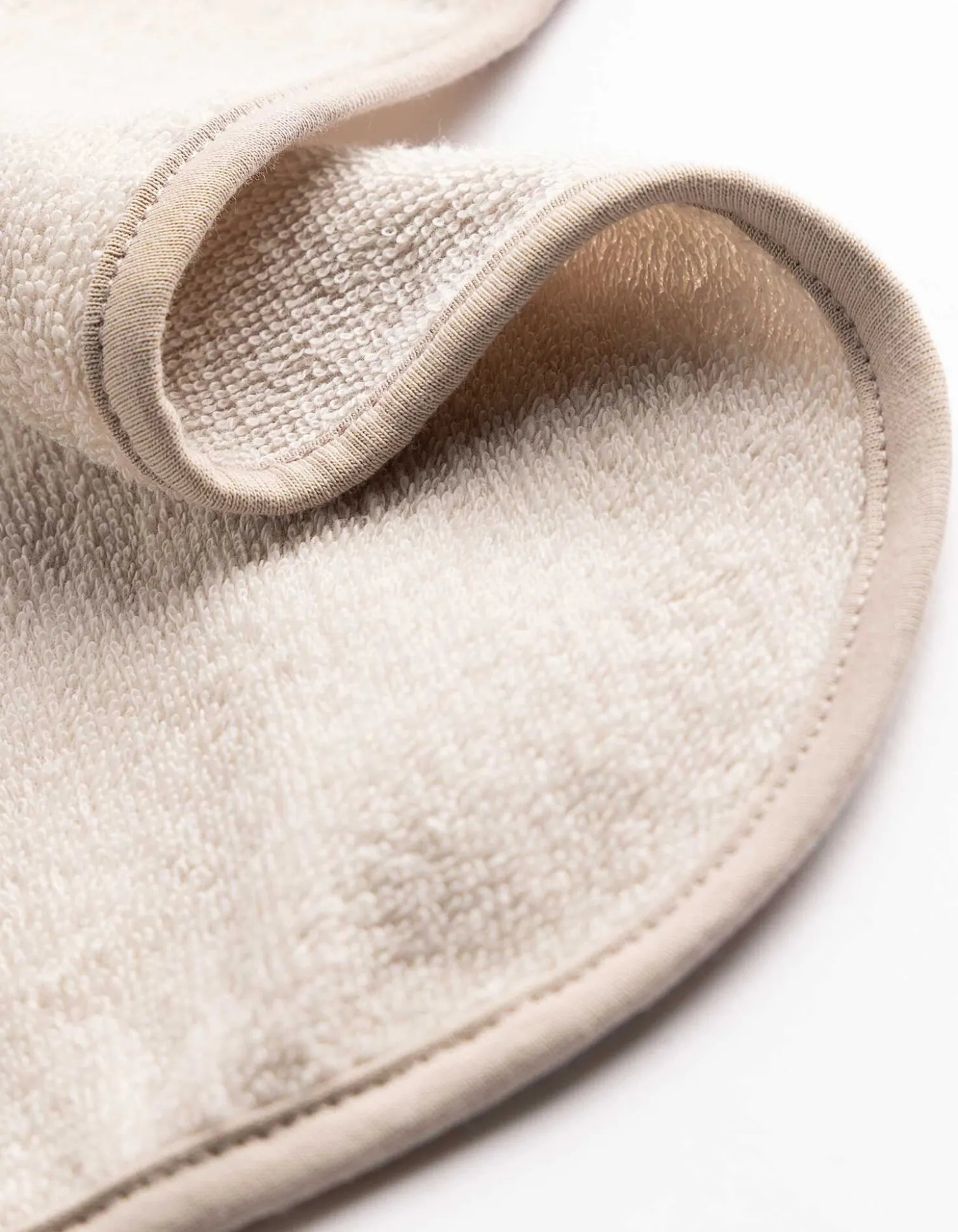 Poncho - Applikation - Beige