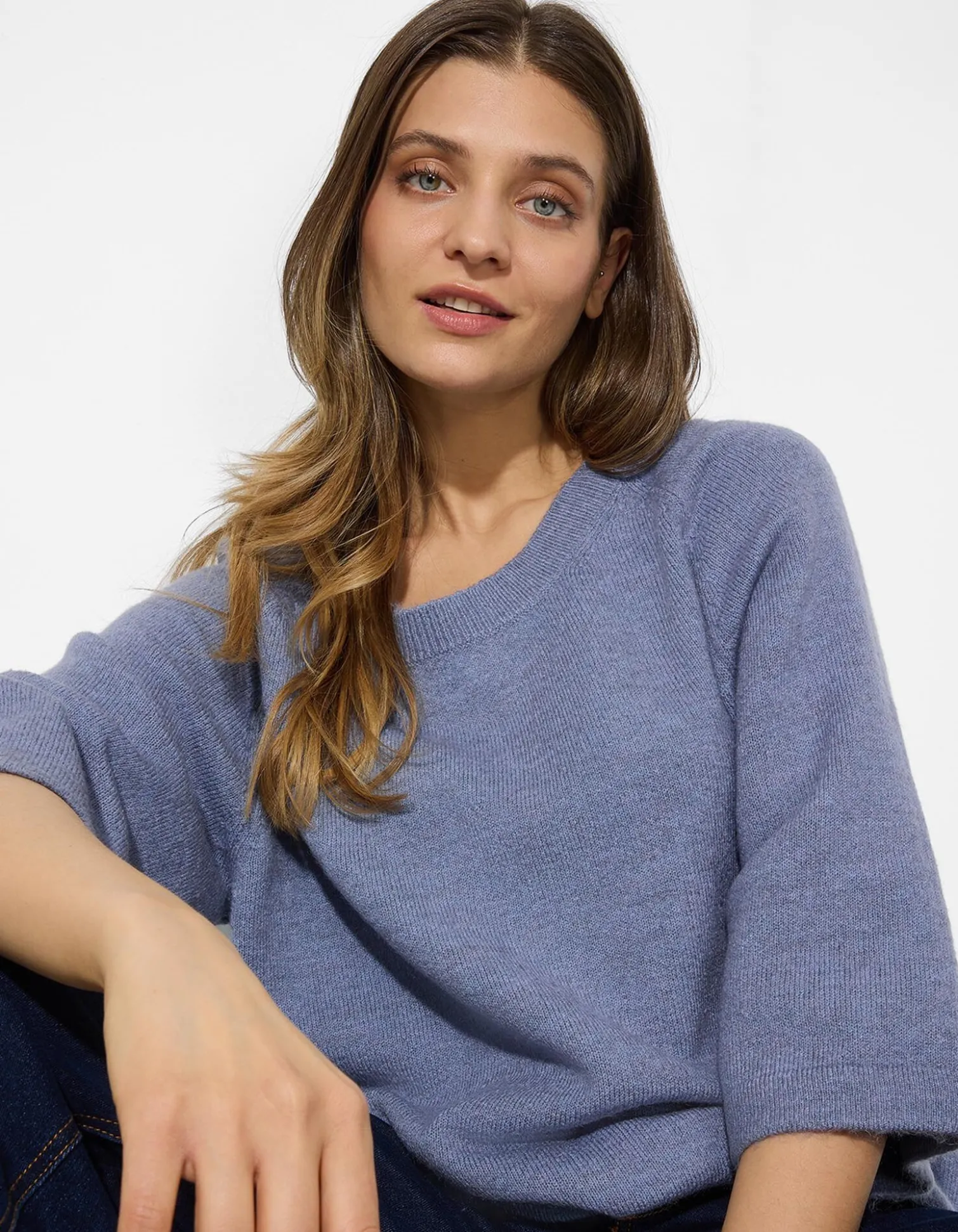 Pullover - blau
